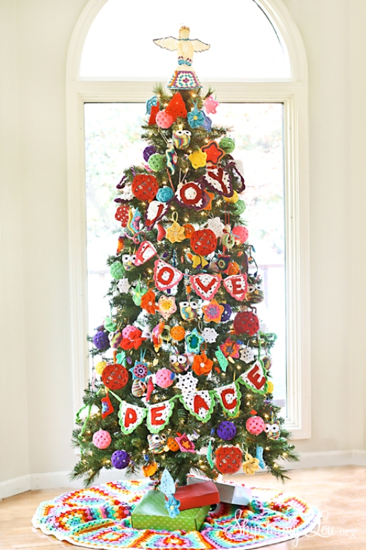 Crochet Christmas Tree Decorations