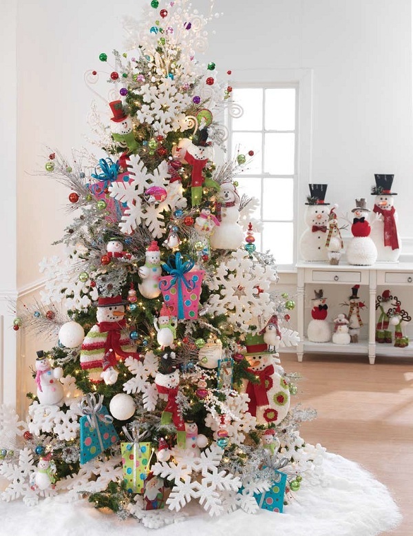 Snowman Christmas Tree Decorations