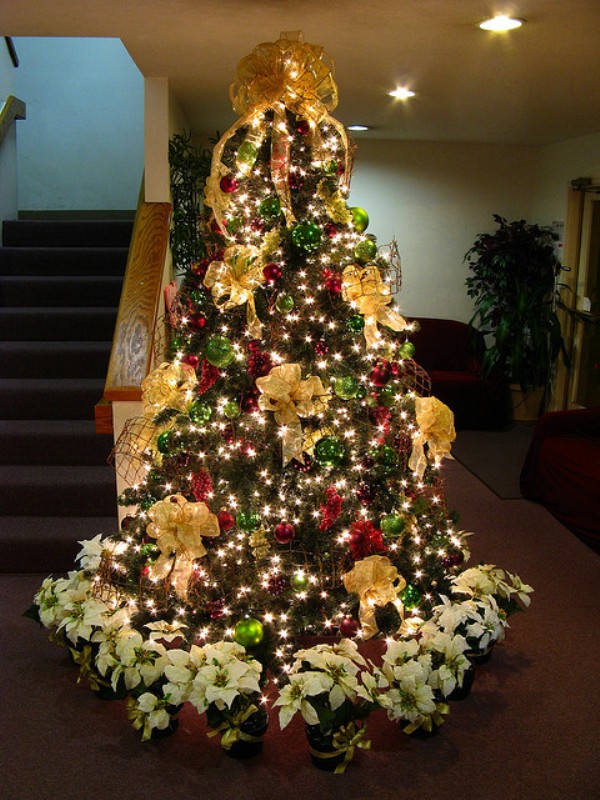 Christmas Tree Decorations Bows