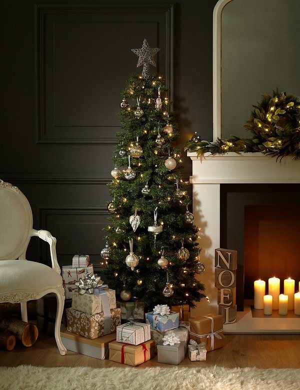 Slim Christmas Tree Decorations