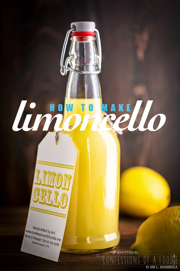 DIY Handcrafted Limoncello