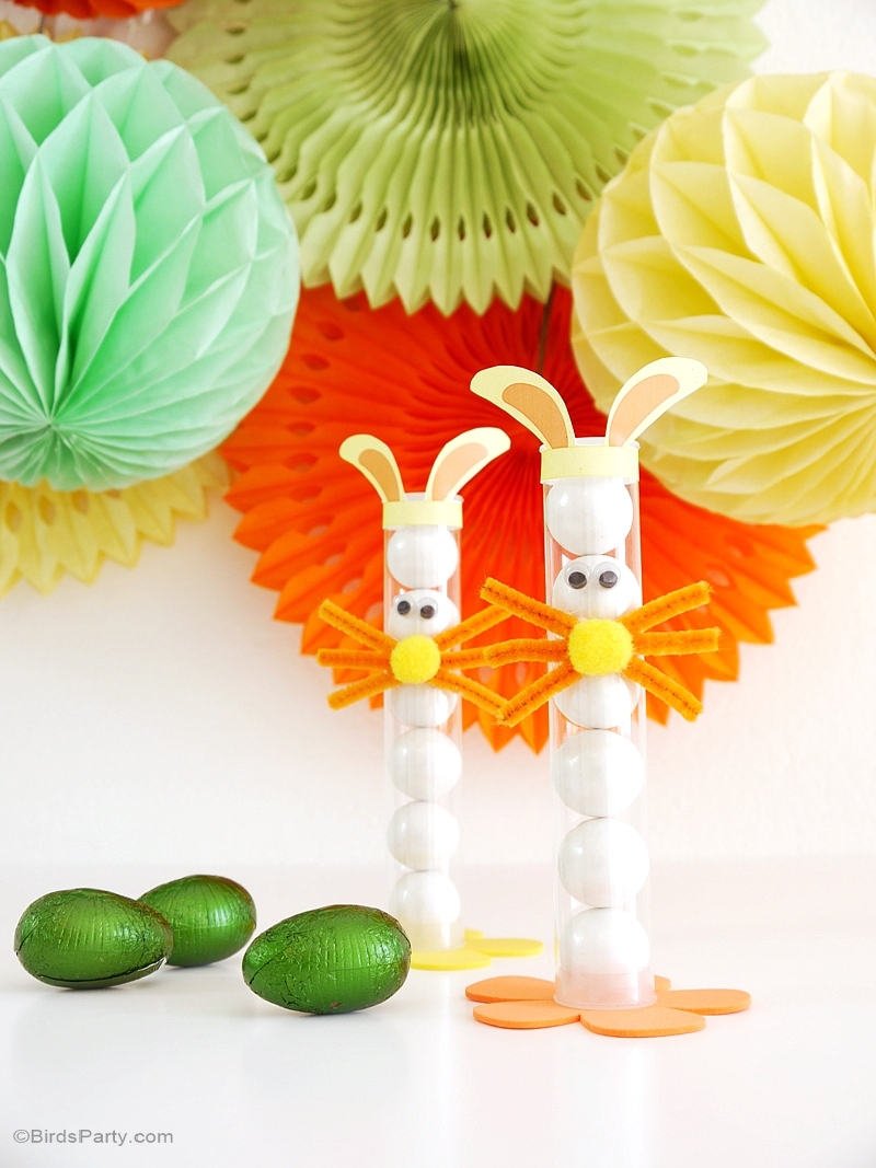 Easter Bunny Treat Tubes