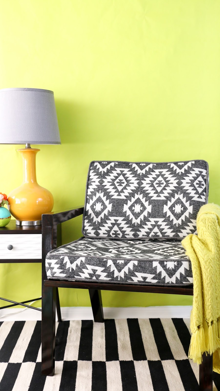 DIY Sewn Chair Cushions