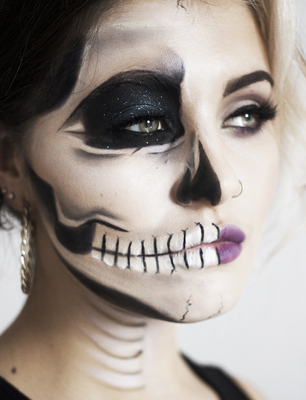 Girly Halloween Makeup