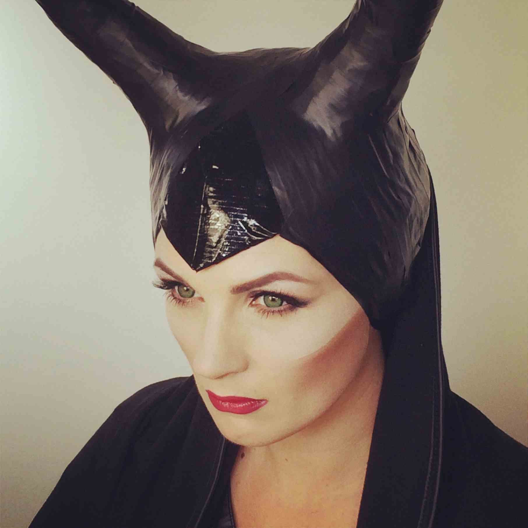 Maleficent Halloween Makeup