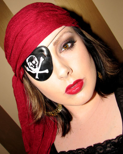 Pirate Halloween Makeup