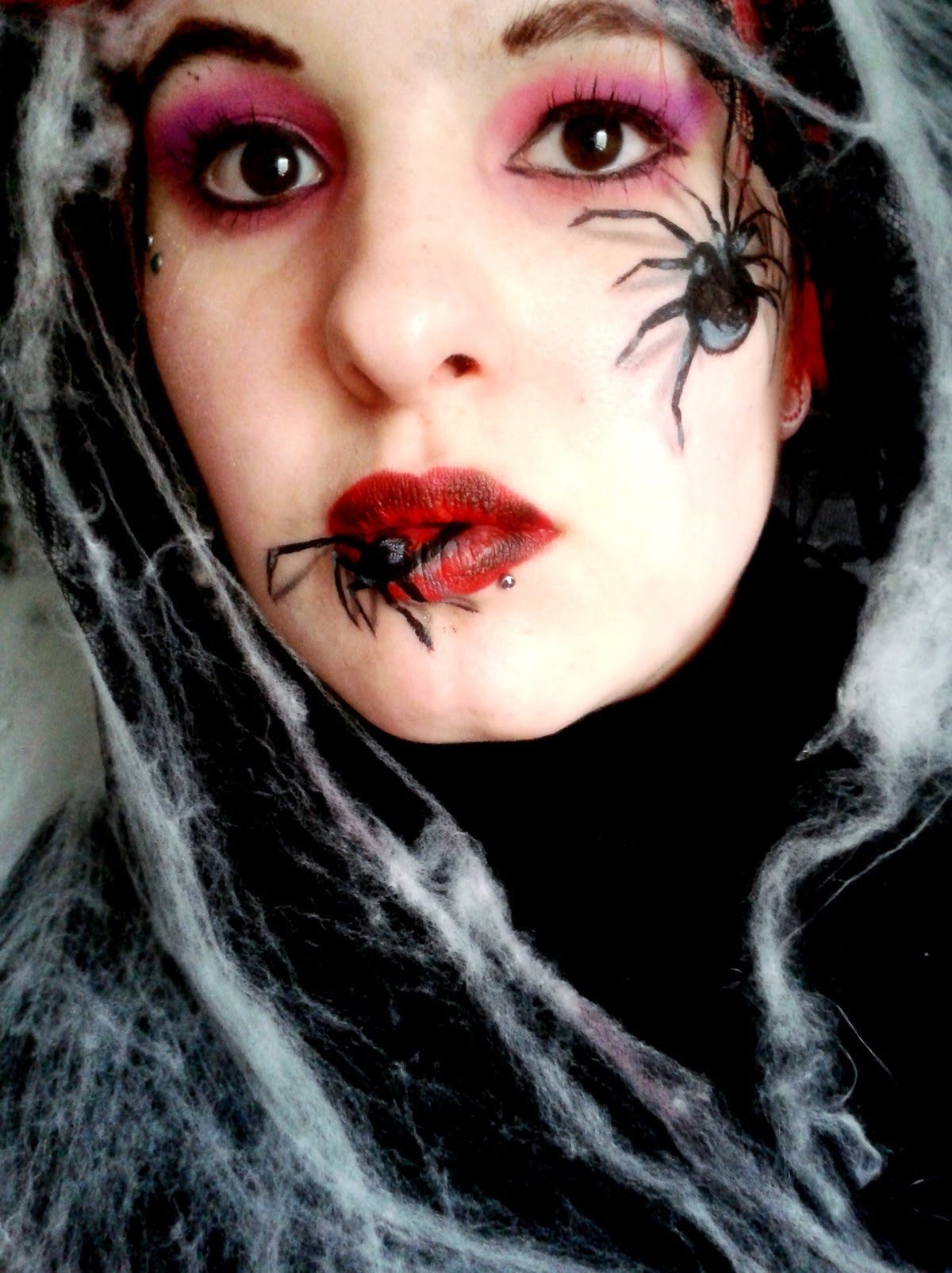 Spider Halloween Makeup
