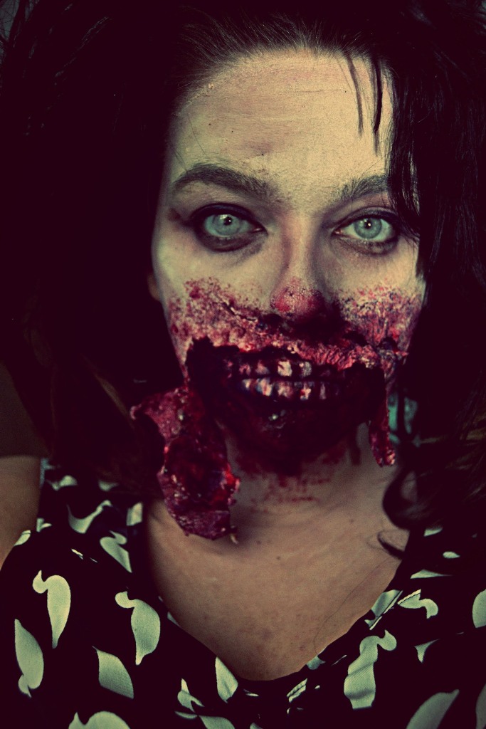 Gory Zombie Makeup