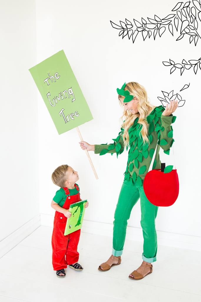 Giving Tree Parent and Child Halloween Costumes