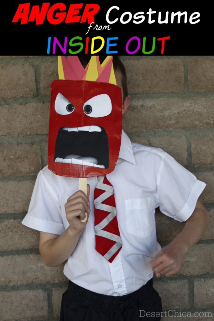 Anger From Inside Out Halloween Costume