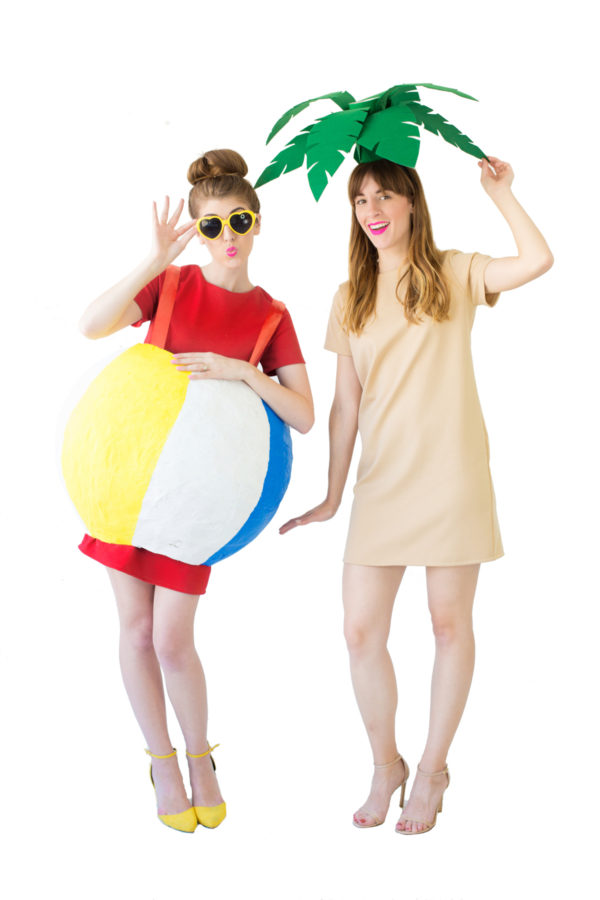 Palm Tree Beach Ball Costumes