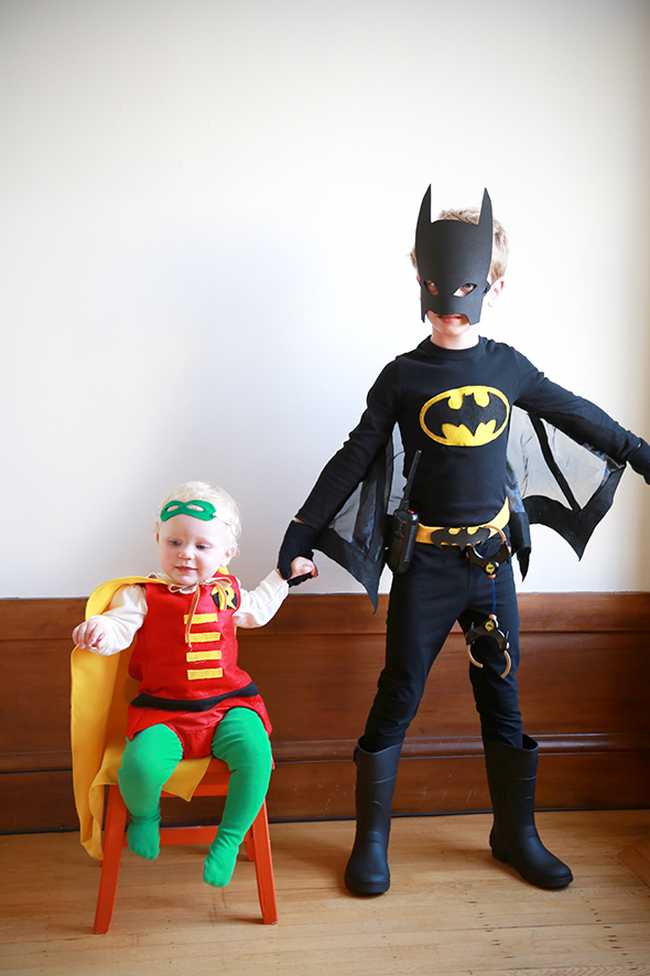 Batman and Robin Halloween Costumes