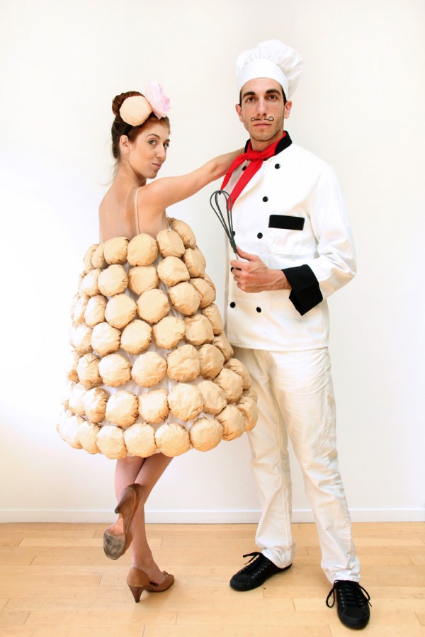 French Chef and Croquembouche Halloween Costume