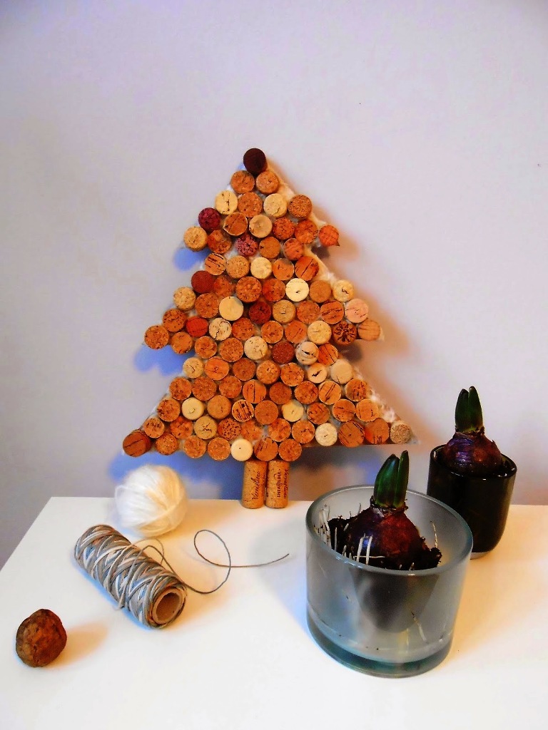 Wine Corks Christmas Tree