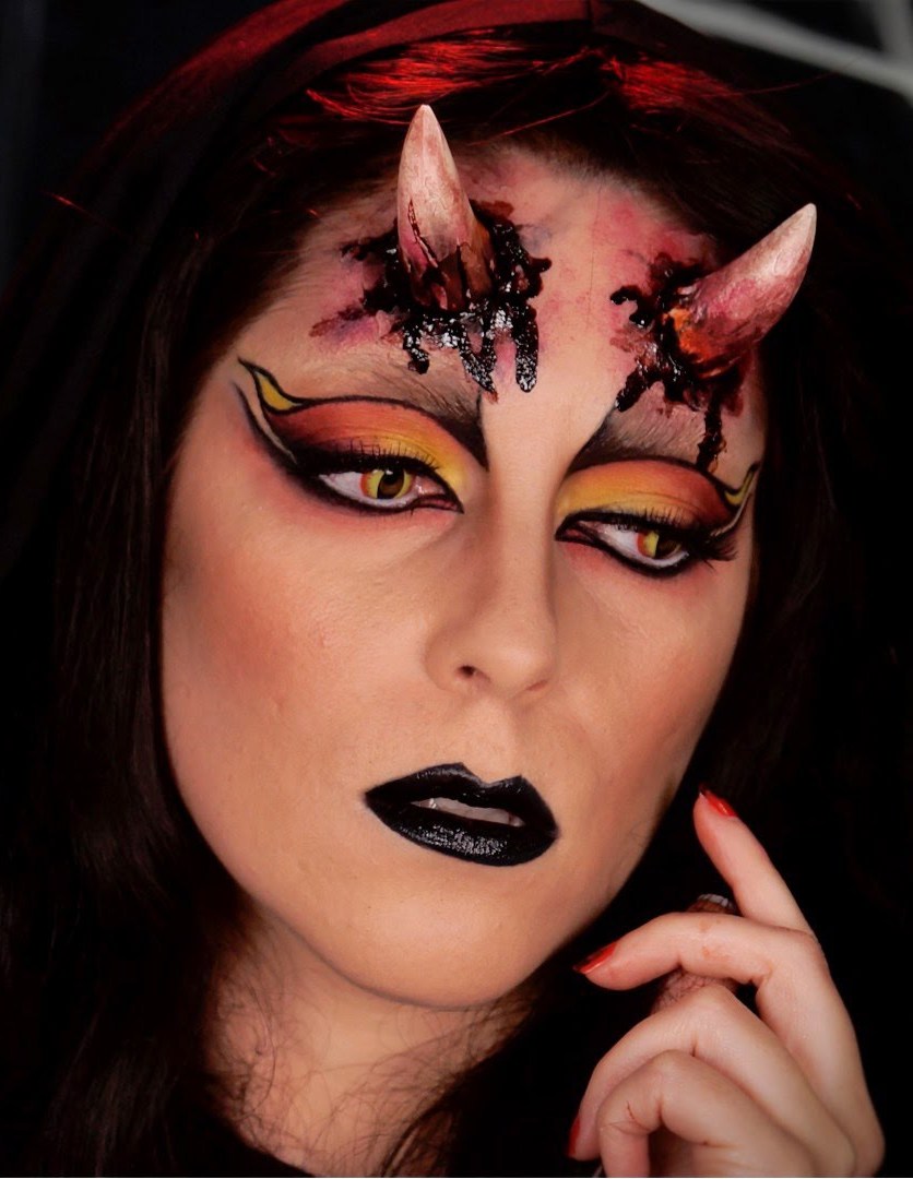 She Devil Halloween Makeup