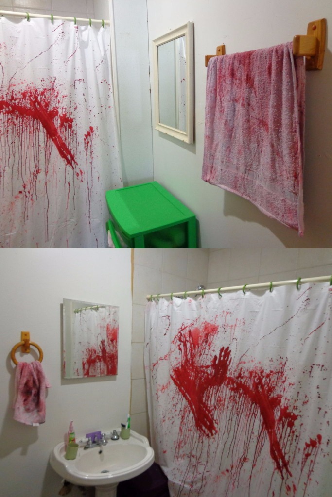Bathroom Murder Scene