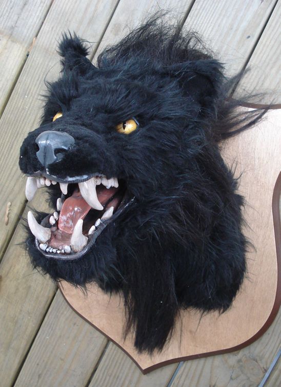 Werewolf Head Door Decoration