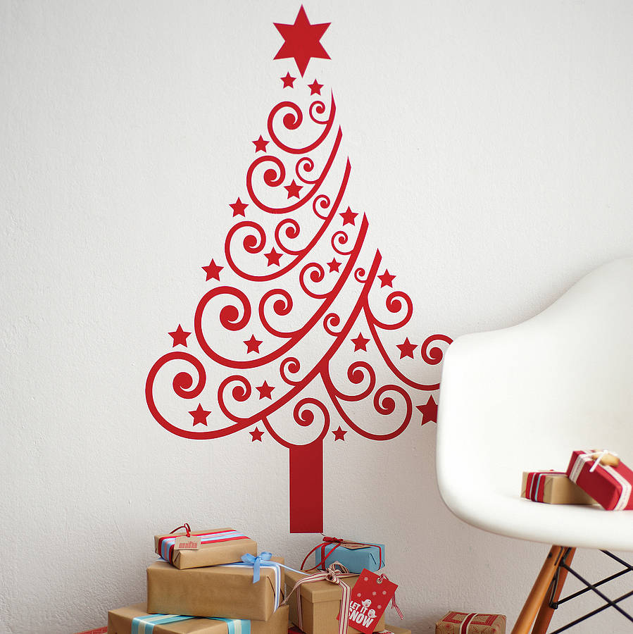Wall Christmas Tree Sticker