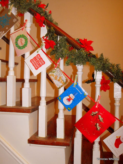 Peasy Christmas Stair Decorations