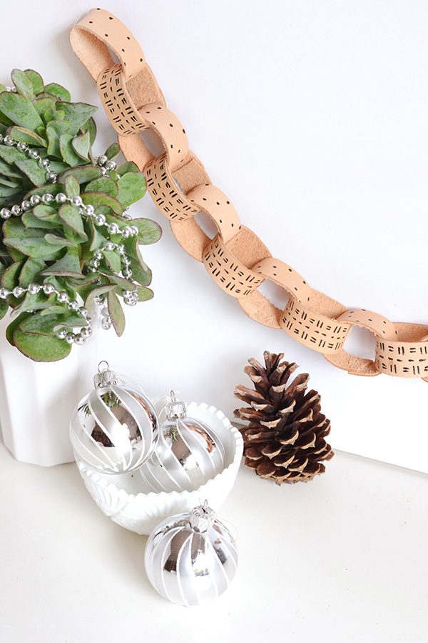 Leather Chain Garland