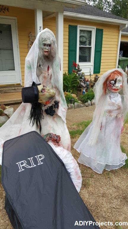 Zombies Wedding Halloween Decorations