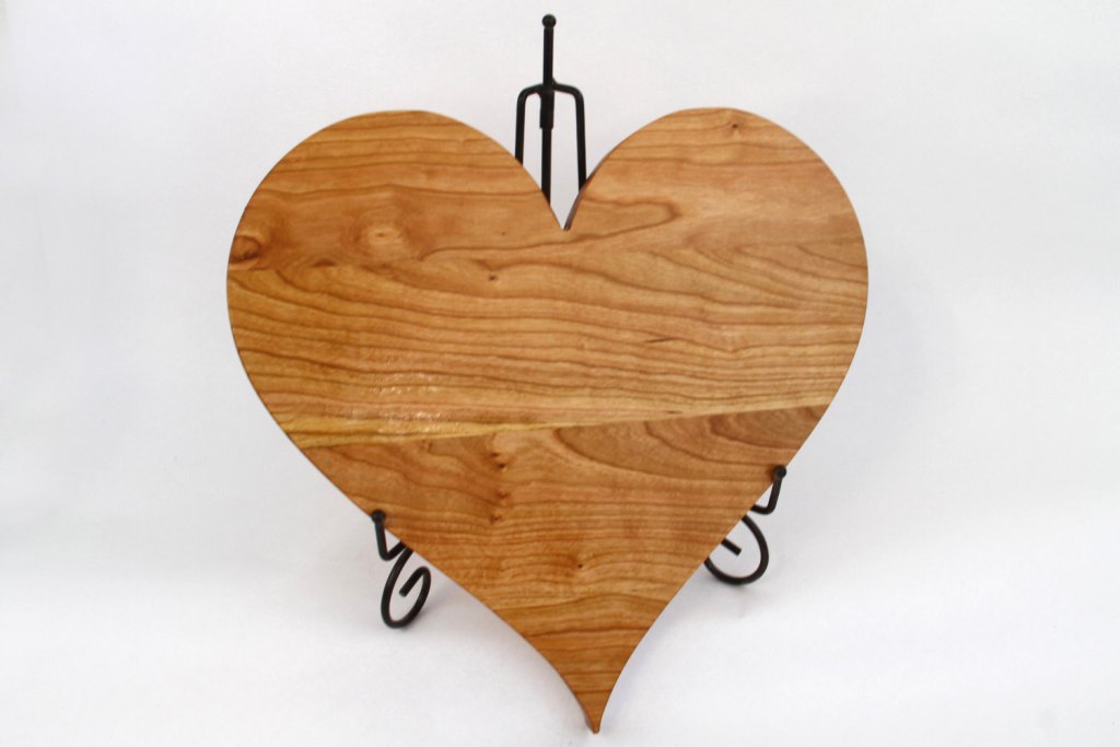 Handcrafted Wood Valentines Day Heart