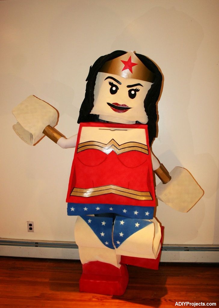 Beautiful Wonder Woman Halloween Costume