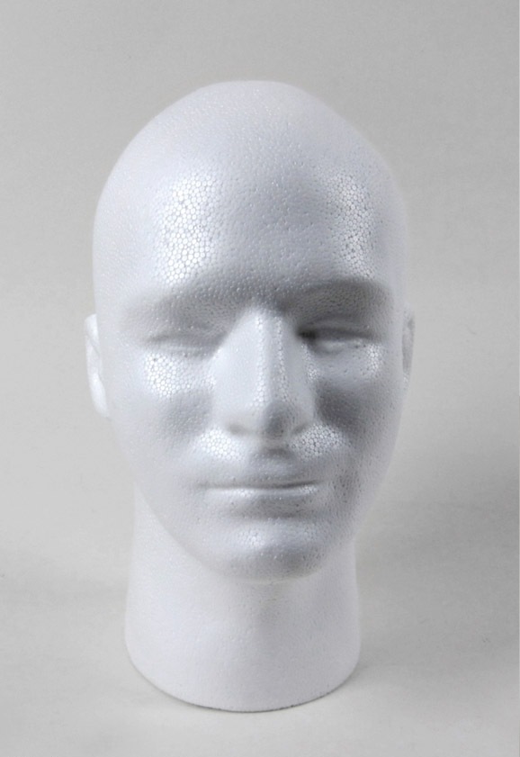 Styrofoam Head Wig Mask