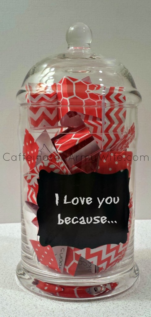 Love Notes Jar for Valentine
