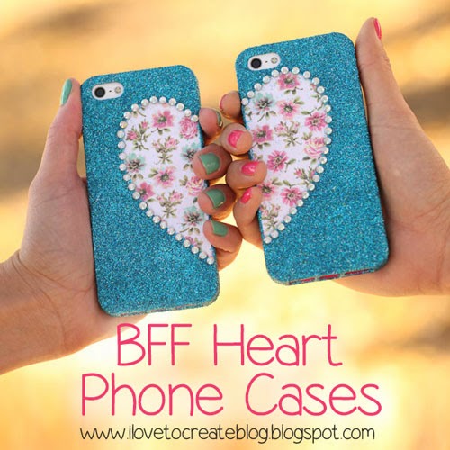 BFF Heart Matching Phone Cases