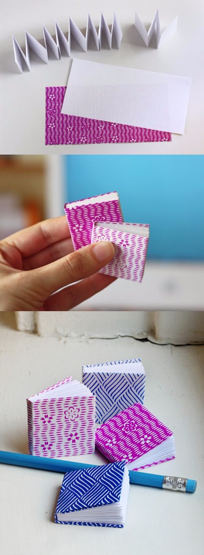 DIY Origami Paper Mini Books