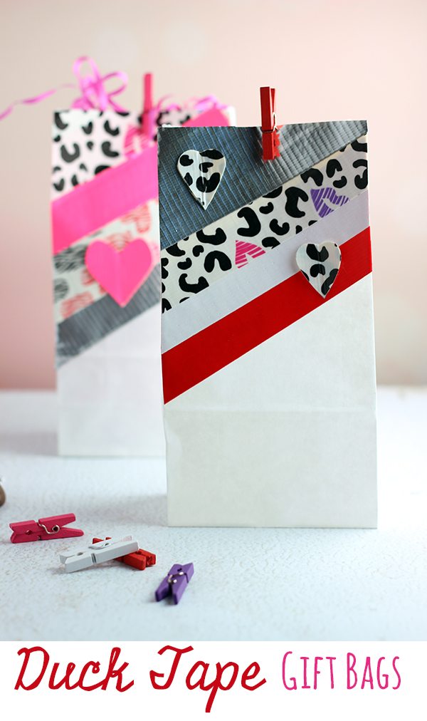Duck Tape Gift Bags