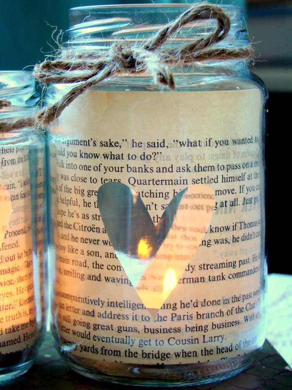 Love Story Candle In A Jar