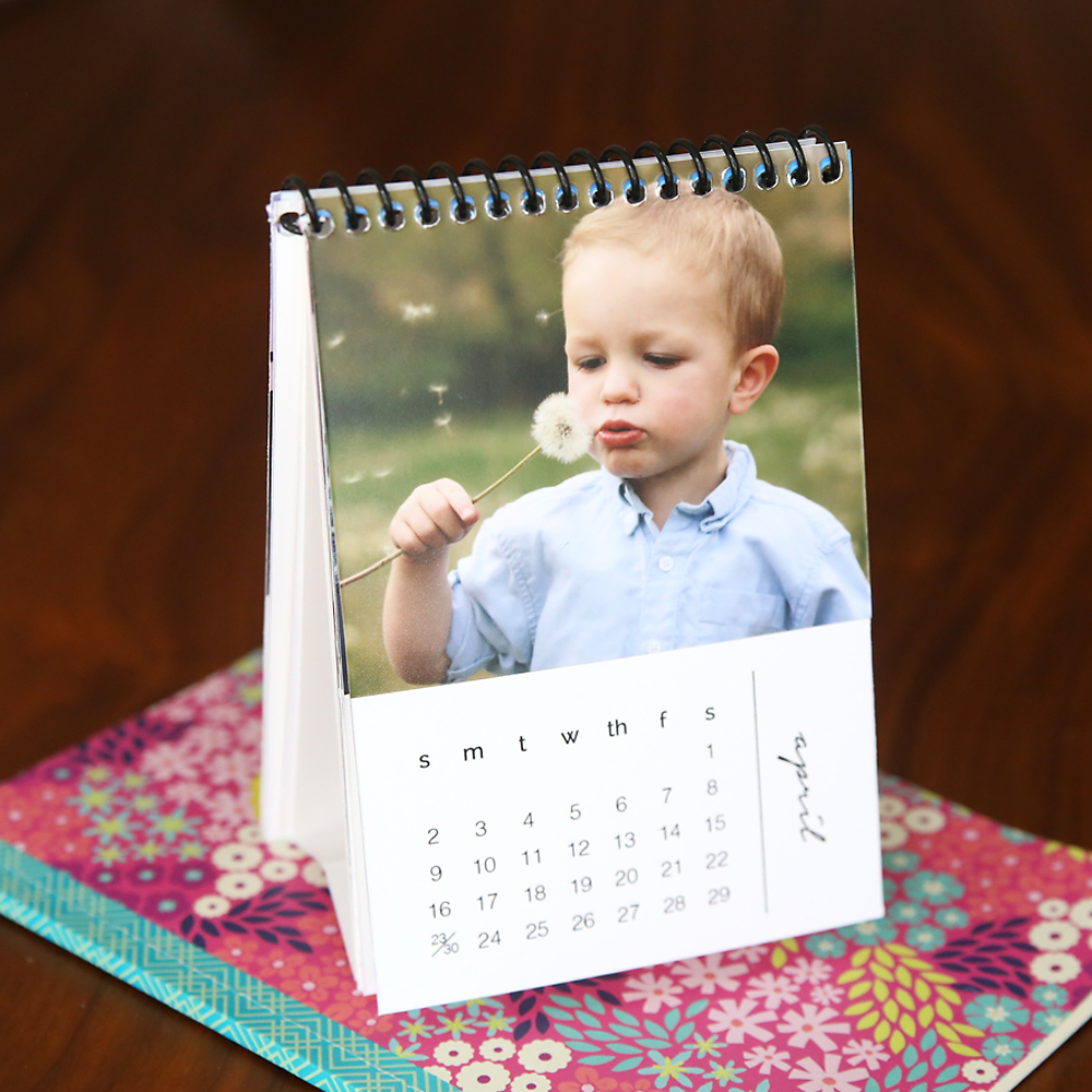 Personalized Mini Photo Calendar