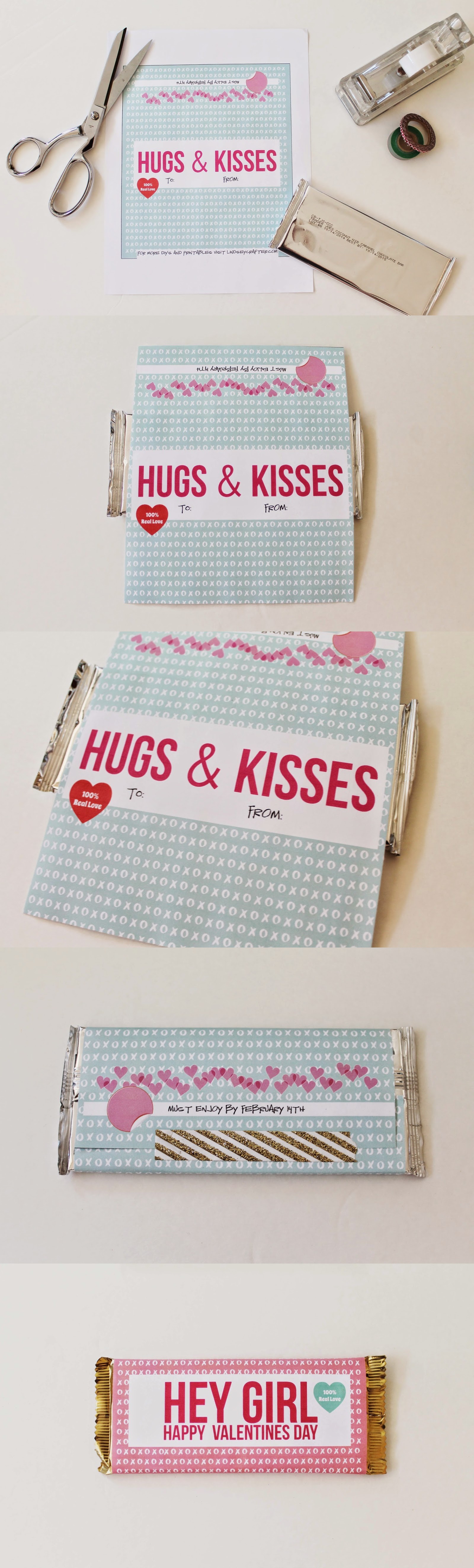 Printable Candy Bar Wrappers Tutorial