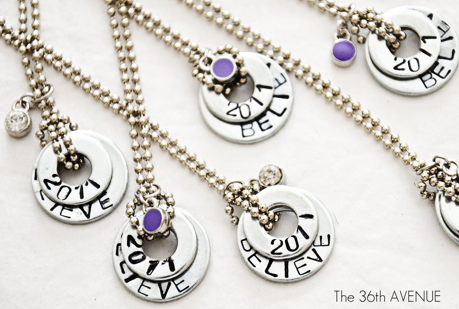 Stamp Necklaces