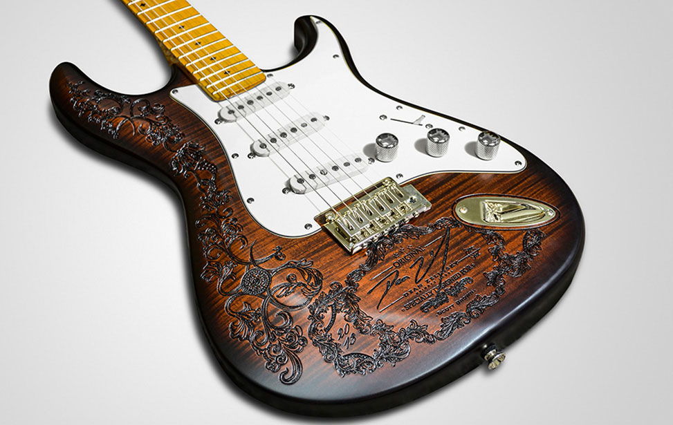 Engraved Guitar