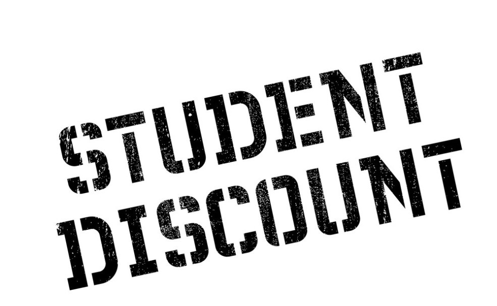 Student Discount