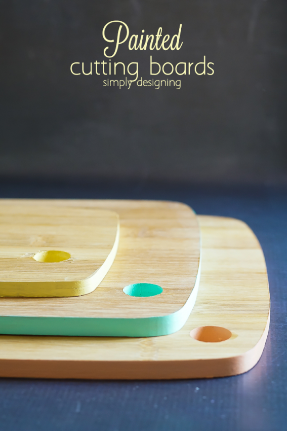 DIY Painted Cutting Boards