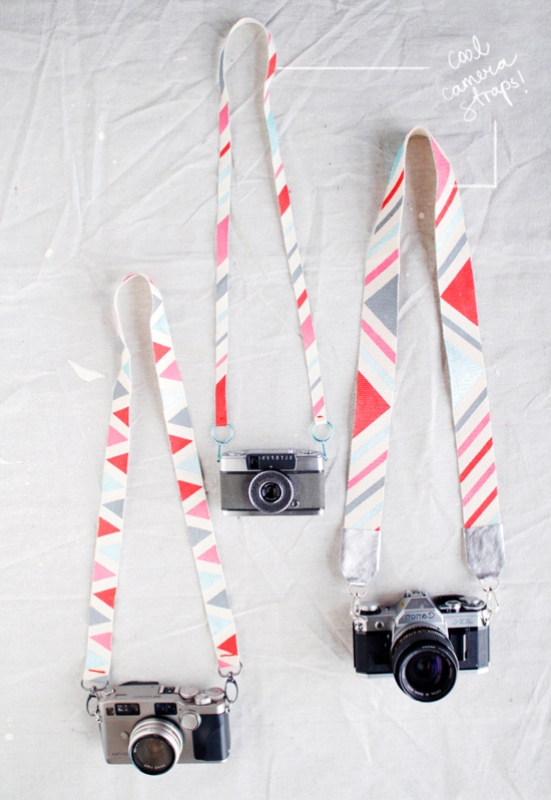 Painted Camera Strap