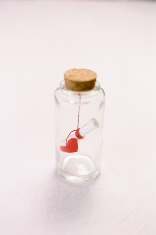 DIY Message In Bottle Valentine