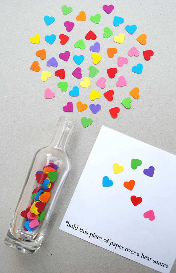 Valentine Craft Message in a Bottle