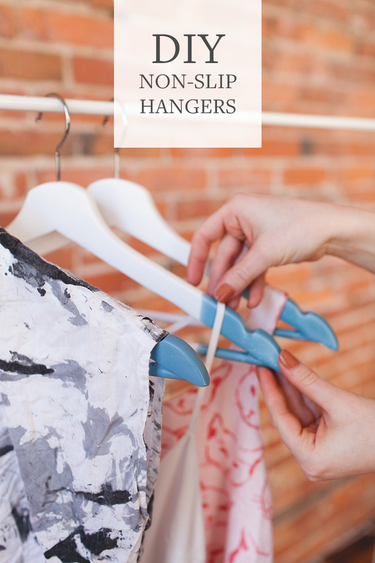 DIY Non-Slip Clothes Hanger