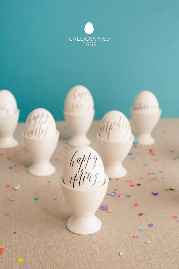 Calligraphy Easter Eggs