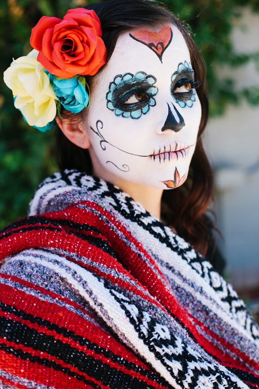 Day of The Dead Halloween Makeup