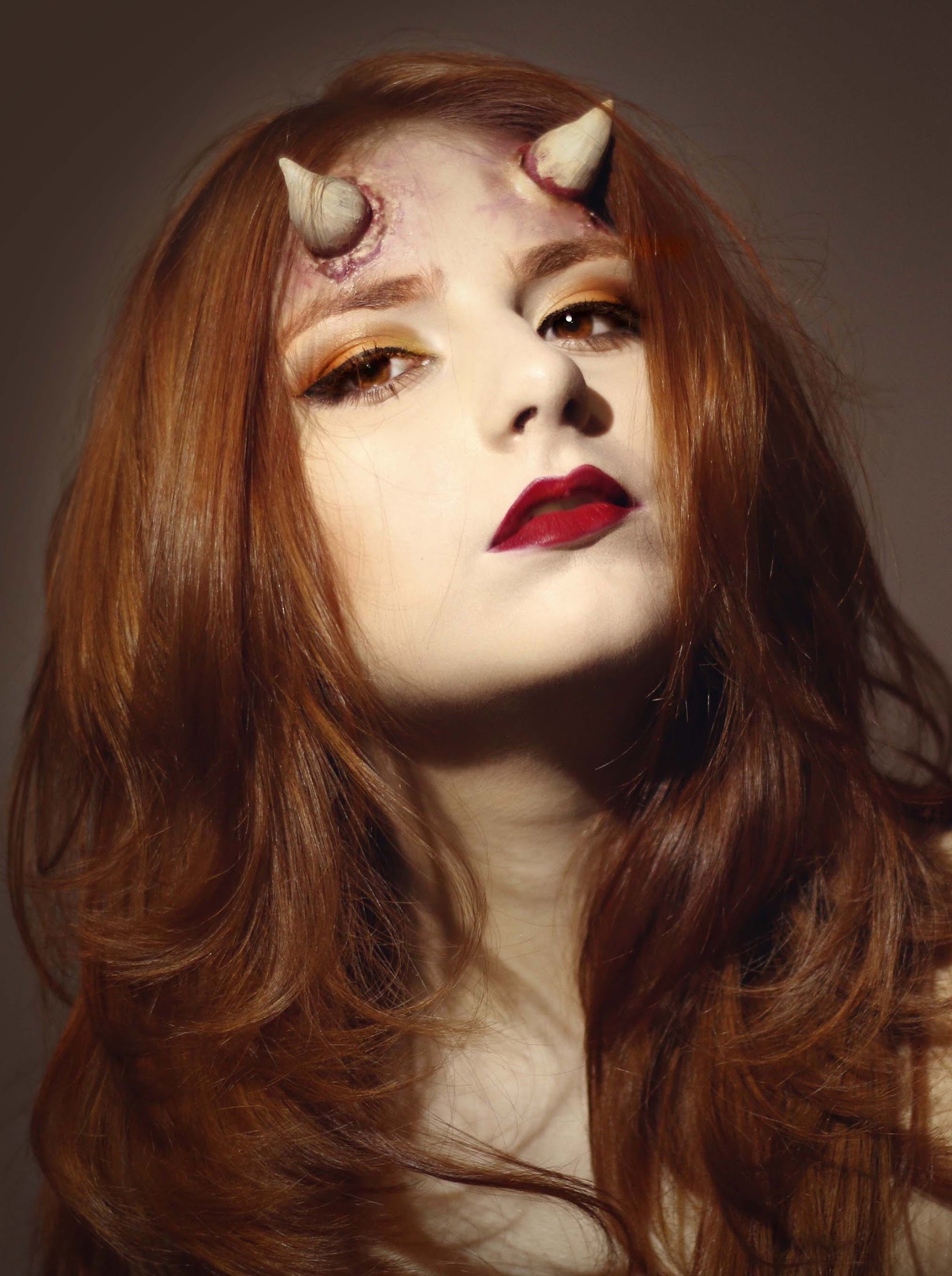 Glamorous Devil Halloween Makeup