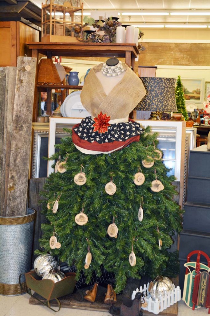 Dress Form Christmas Tree Skirt