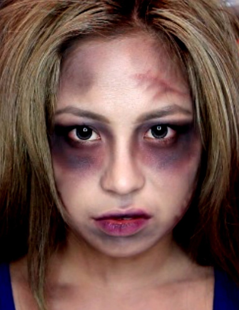 Zombie Walking Dead Halloween Makeup
