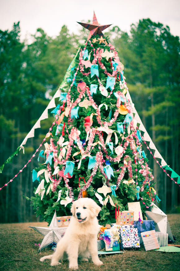 Outdoor Christmas Tree Decoration