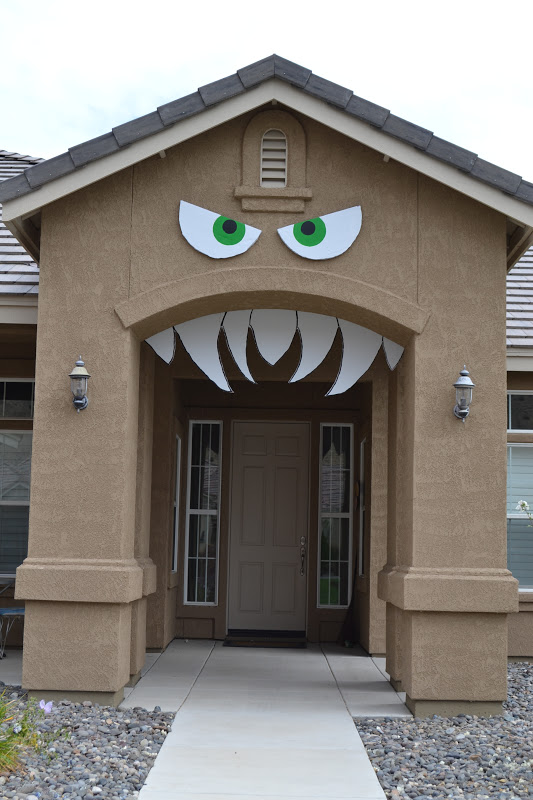 Monster House Halloween Decorations